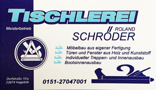 Tischlerei Roland Schröder